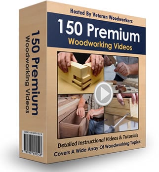 150 Premium Woodworking Videos - Bonus #2